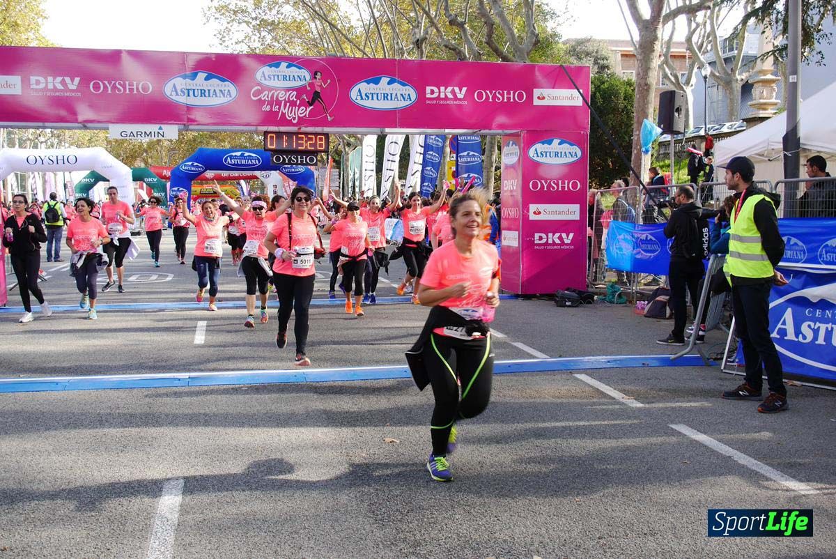 Carrera de la Mujer Barcelona desde 1h 9 min hasta 1h 13 seg