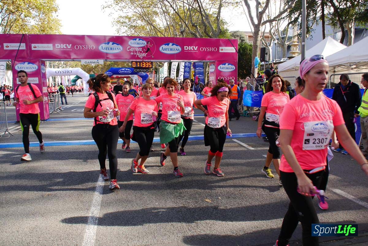 Carrera de la Mujer Barcelona desde 1h 9 min hasta 1h 13 seg