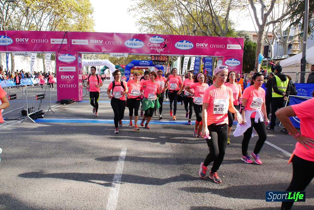 Carrera de la Mujer Barcelona desde 1h 9 min hasta 1h 13 seg