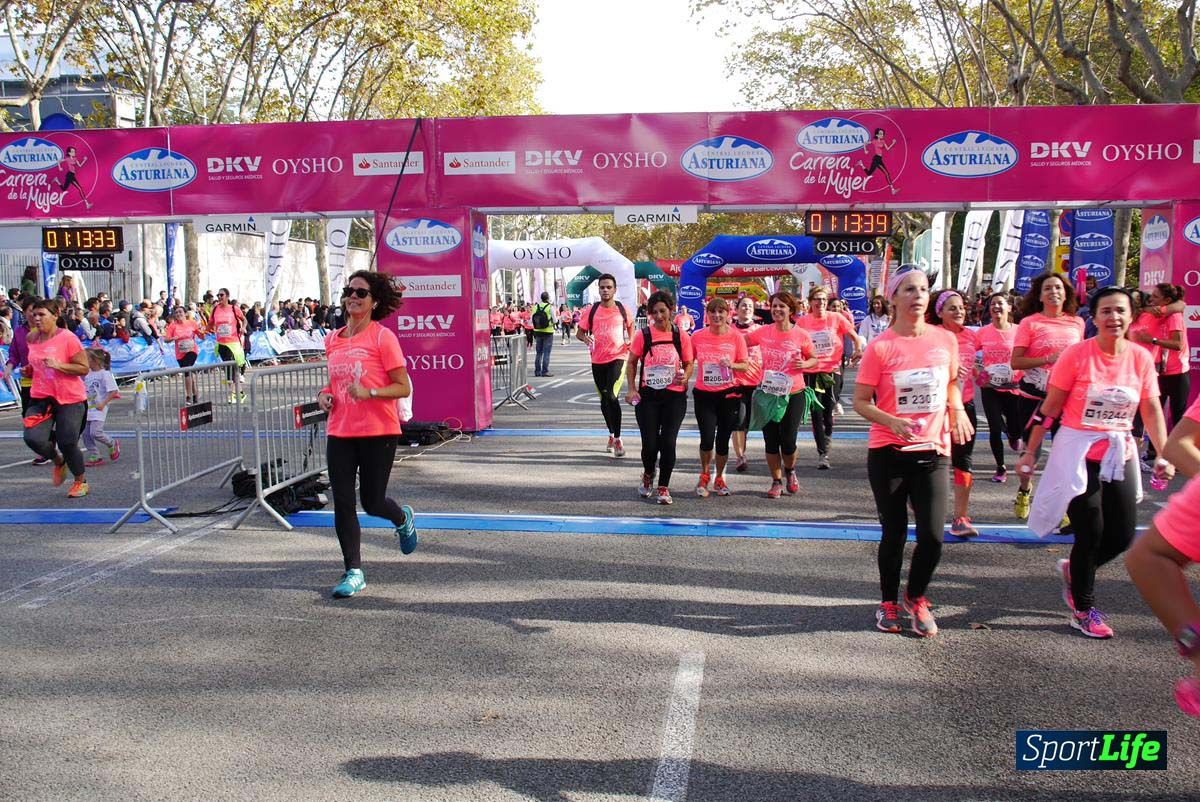 Carrera de la Mujer Barcelona desde 1h 9 min hasta 1h 13 seg
