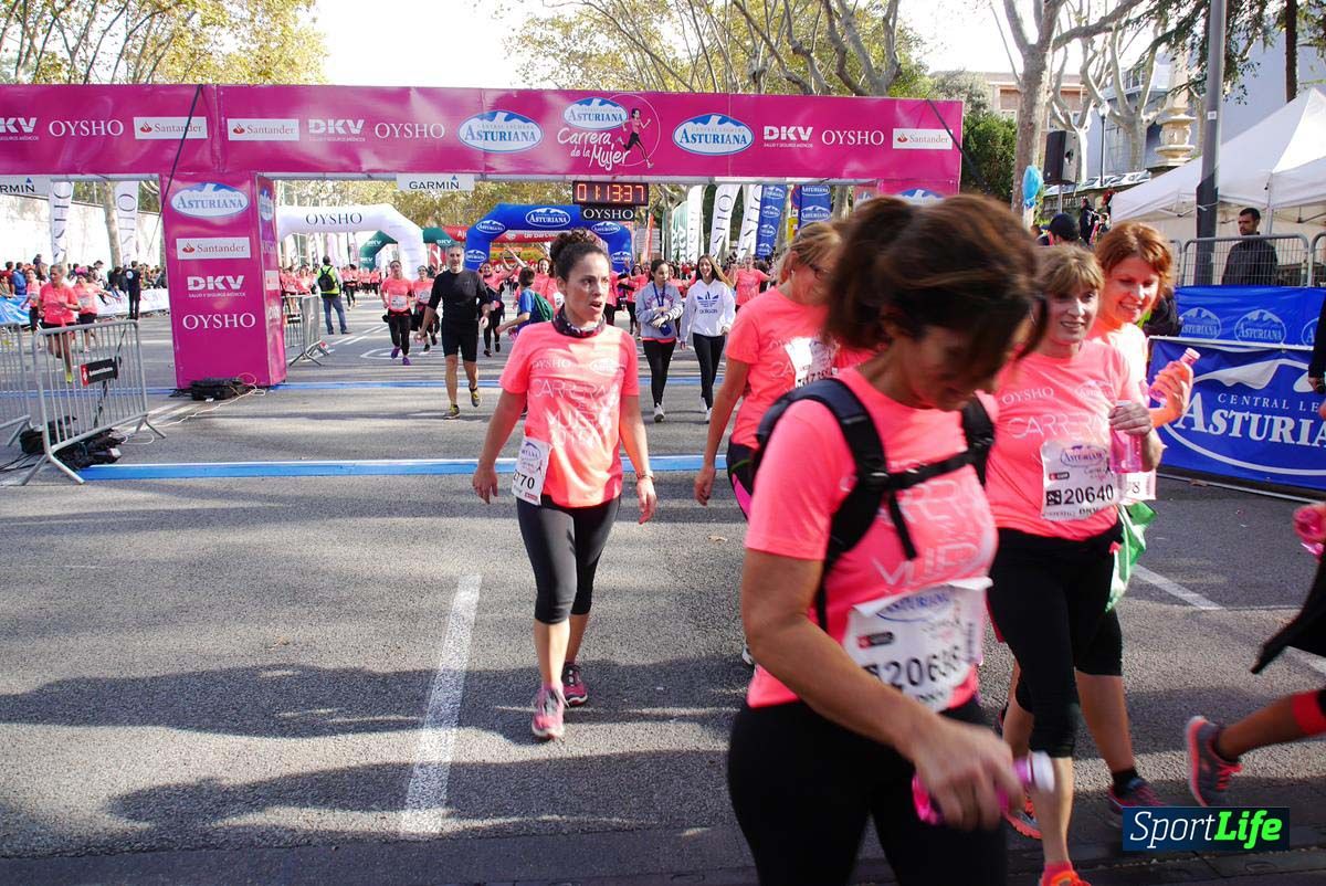 Carrera de la Mujer Barcelona desde 1h 9 min hasta 1h 13 seg