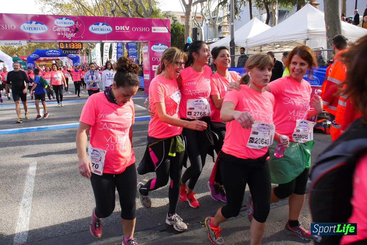 Carrera de la Mujer Barcelona desde 1h 9 min hasta 1h 13 seg
