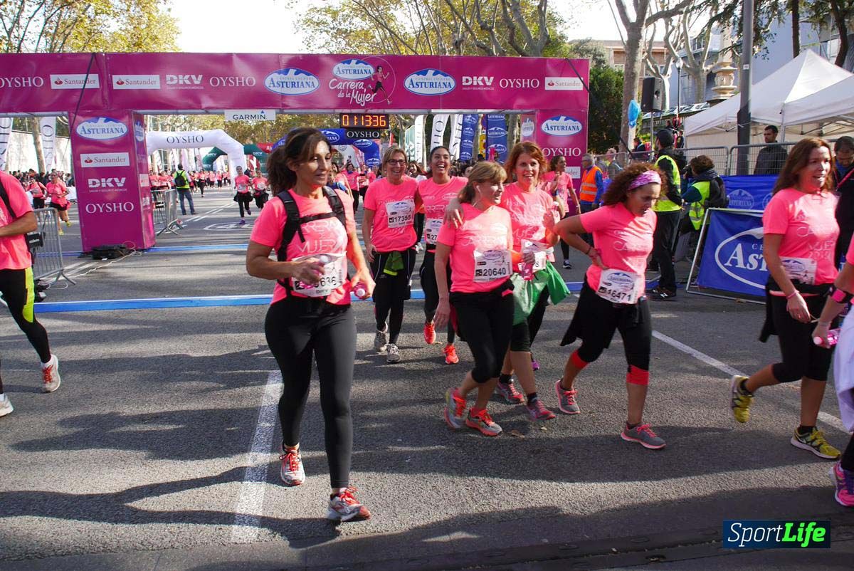 Carrera de la Mujer Barcelona desde 1h 9 min hasta 1h 13 seg