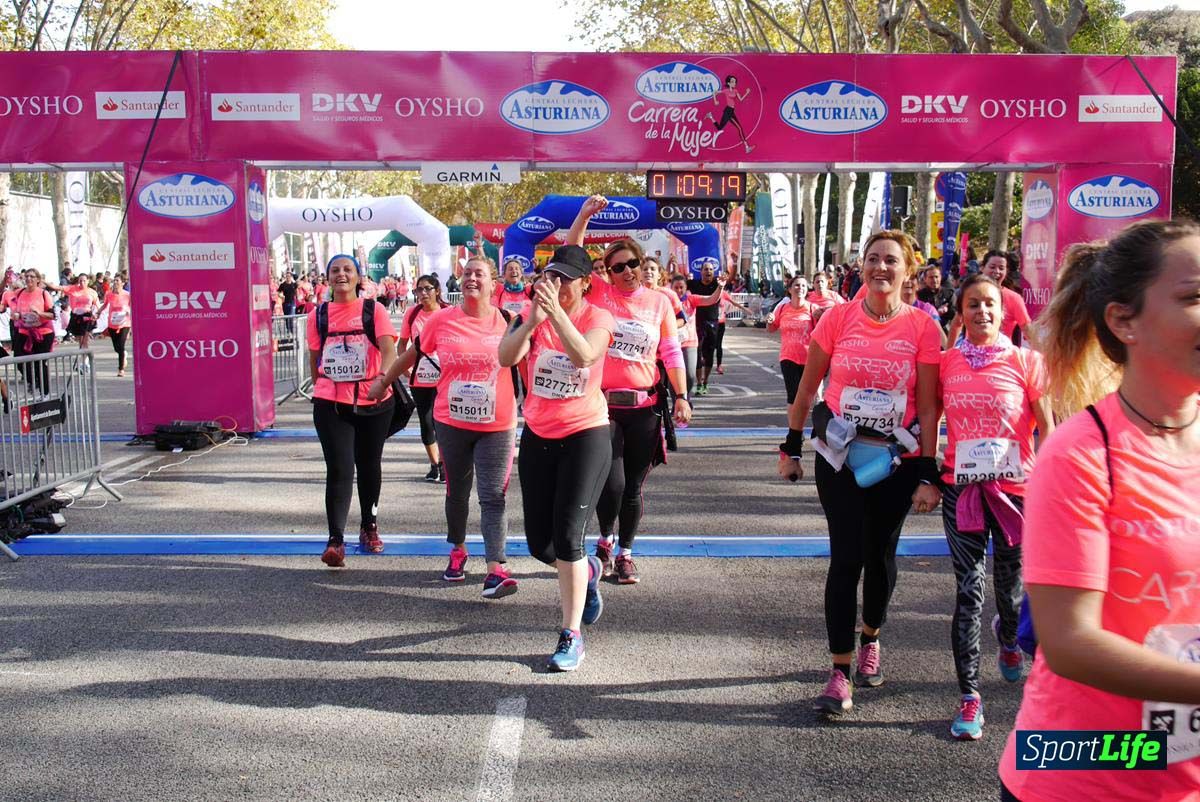 Carrera de la Mujer Barcelona desde 1h 9 min hasta 1h 13 seg