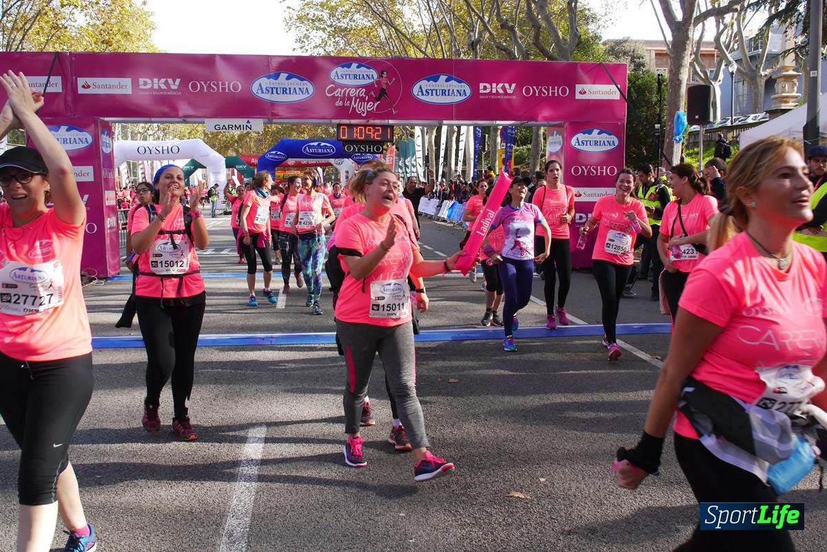 Carrera de la Mujer Barcelona desde 1h 9 min hasta 1h 13 seg