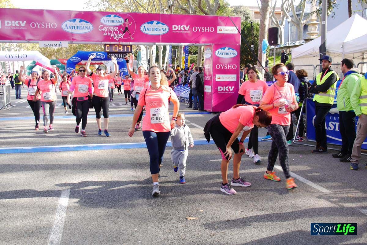 Carrera de la Mujer Barcelona desde 1h 9 min hasta 1h 13 seg