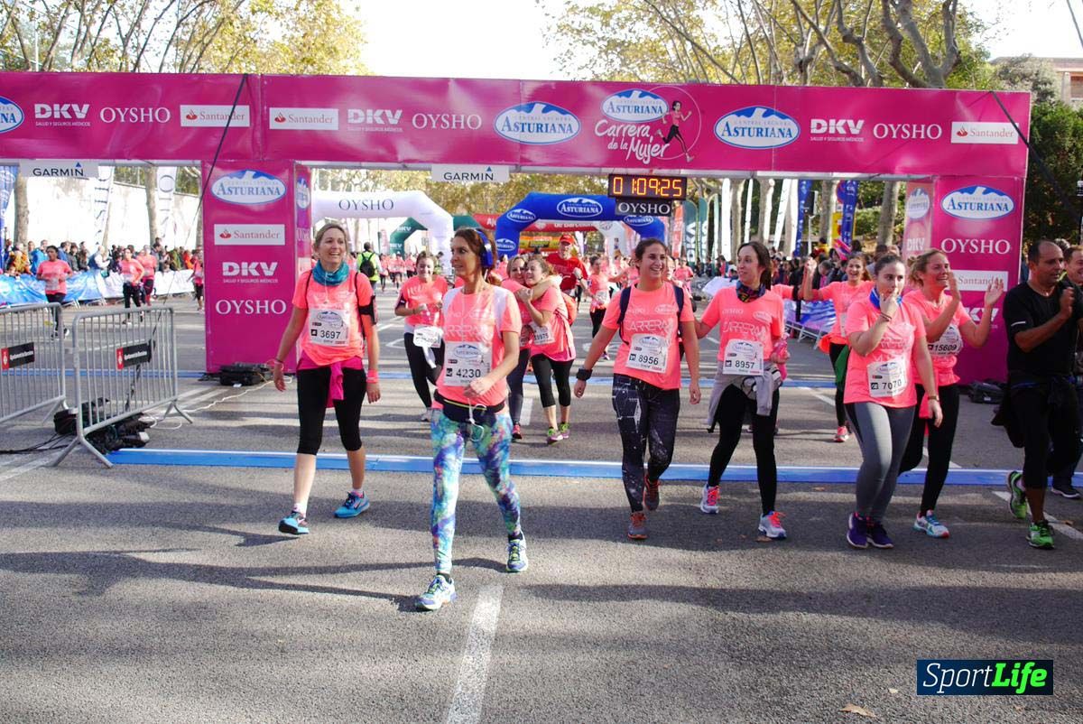 Carrera de la Mujer Barcelona desde 1h 9 min hasta 1h 13 seg
