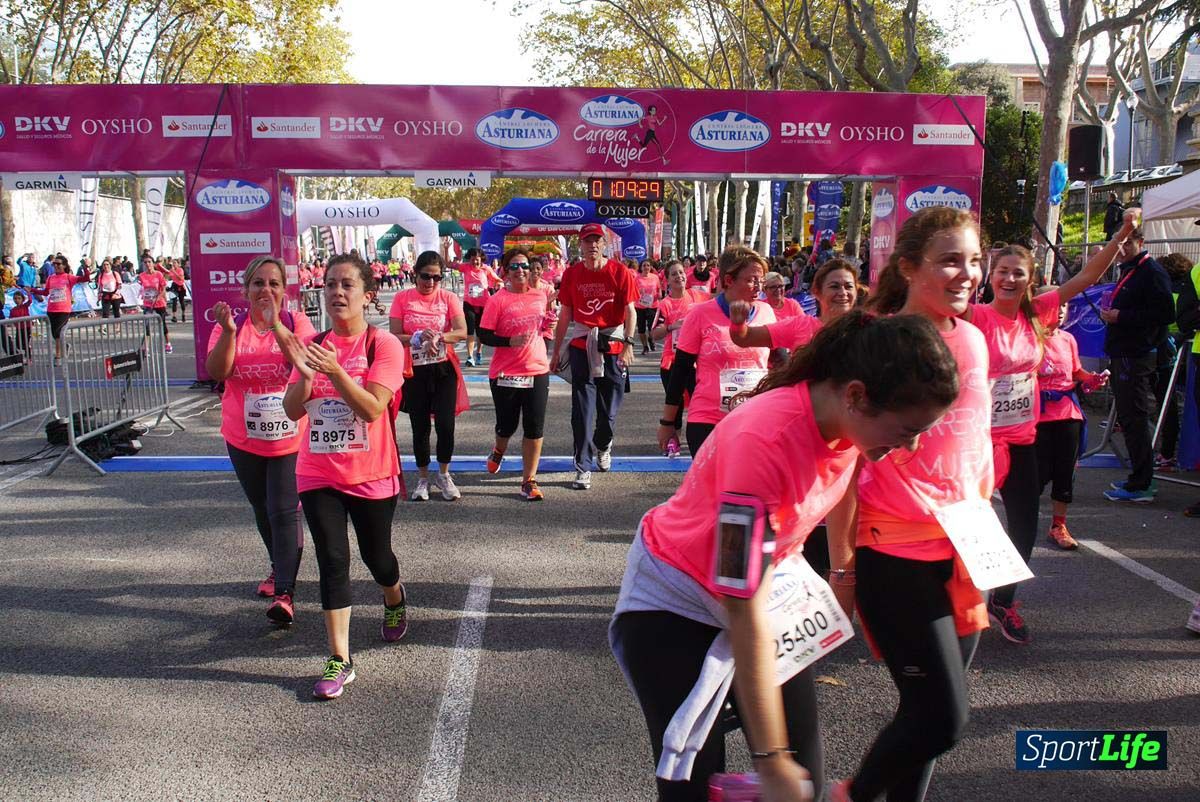 Carrera de la Mujer Barcelona desde 1h 9 min hasta 1h 13 seg