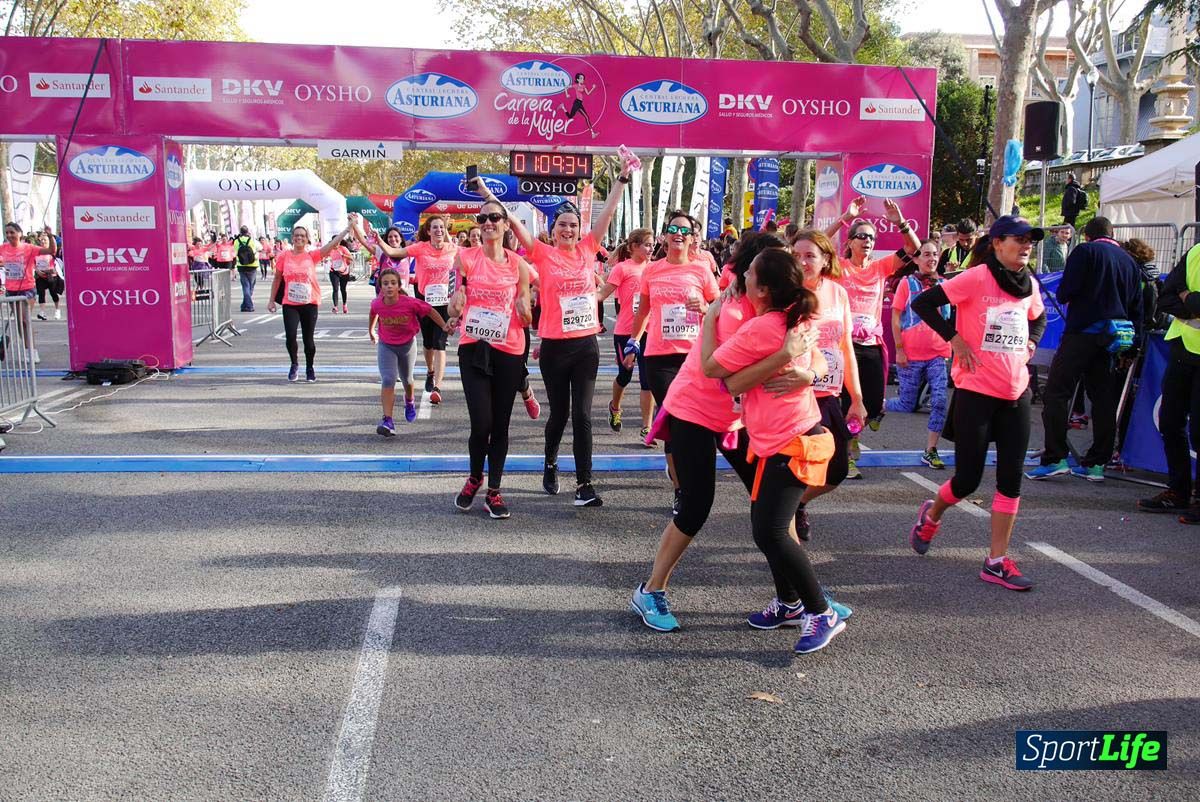 Carrera de la Mujer Barcelona desde 1h 9 min hasta 1h 13 seg