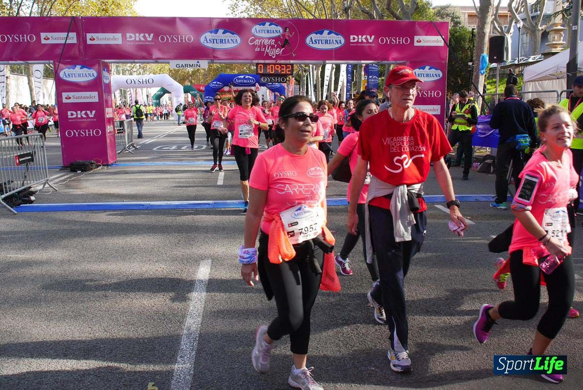 Carrera de la Mujer Barcelona desde 1h 9 min hasta 1h 13 seg