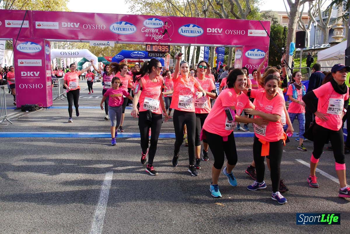 Carrera de la Mujer Barcelona desde 1h 9 min hasta 1h 13 seg