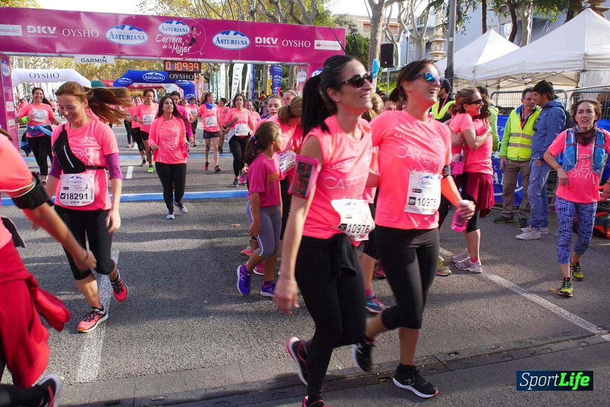 Carrera de la Mujer Barcelona desde 1h 9 min hasta 1h 13 seg