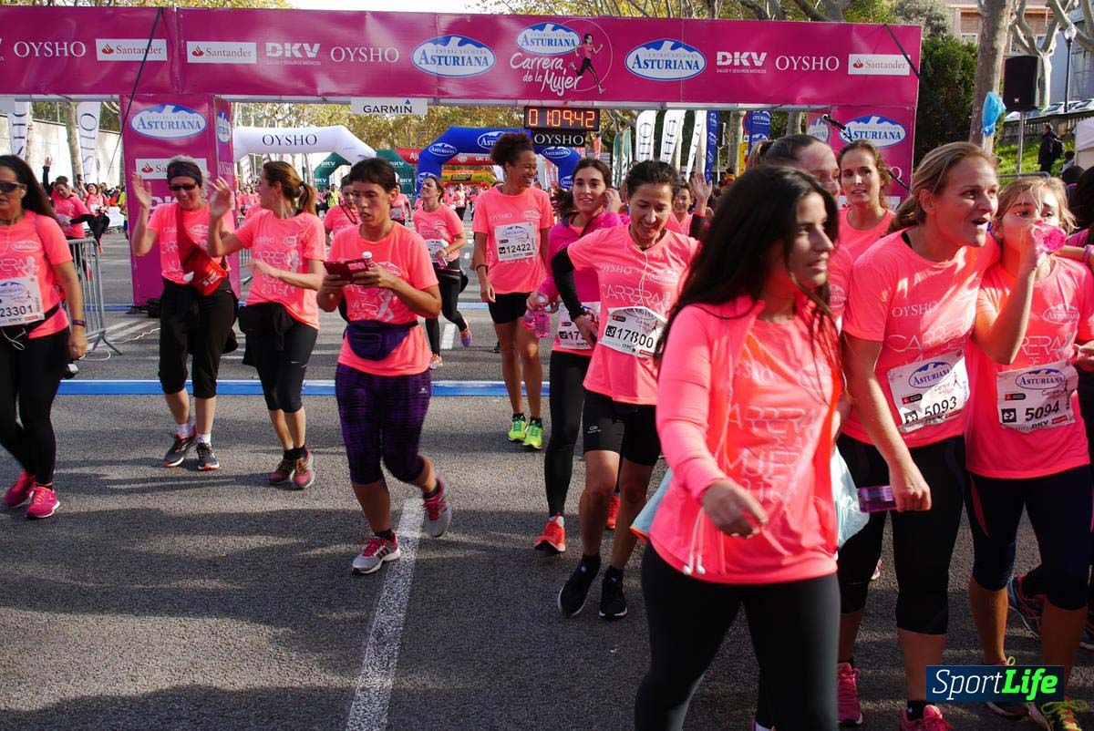Carrera de la Mujer Barcelona desde 1h 9 min hasta 1h 13 seg