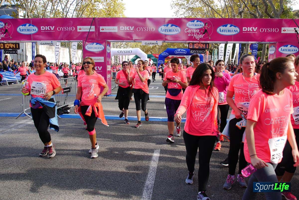 Carrera de la Mujer Barcelona desde 1h 9 min hasta 1h 13 seg