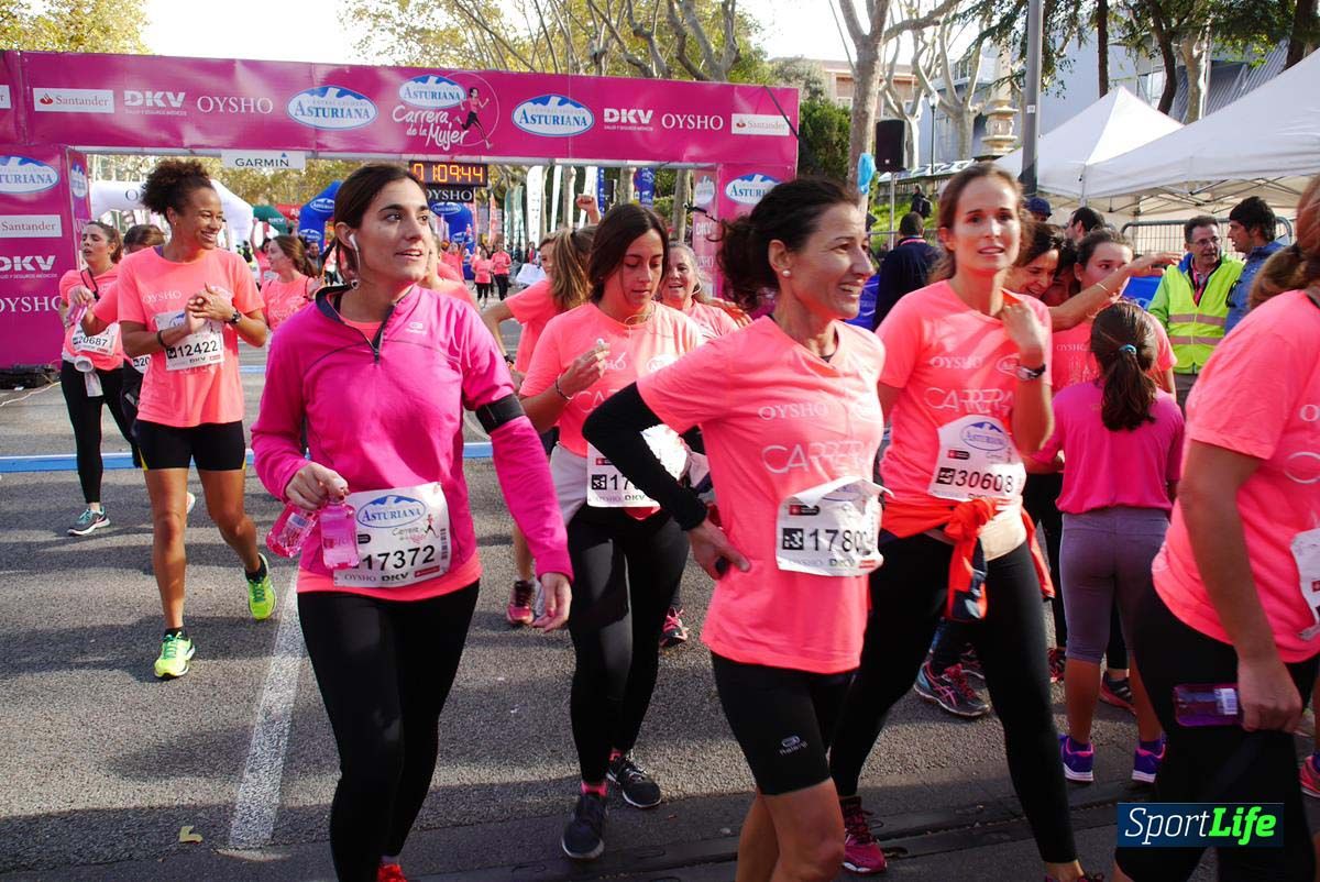 Carrera de la Mujer Barcelona desde 1h 9 min hasta 1h 13 seg