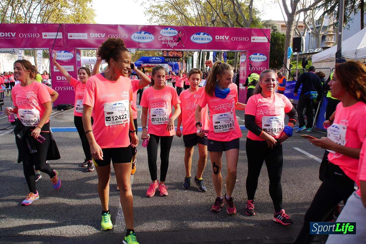 Carrera de la Mujer Barcelona desde 1h 9 min hasta 1h 13 seg