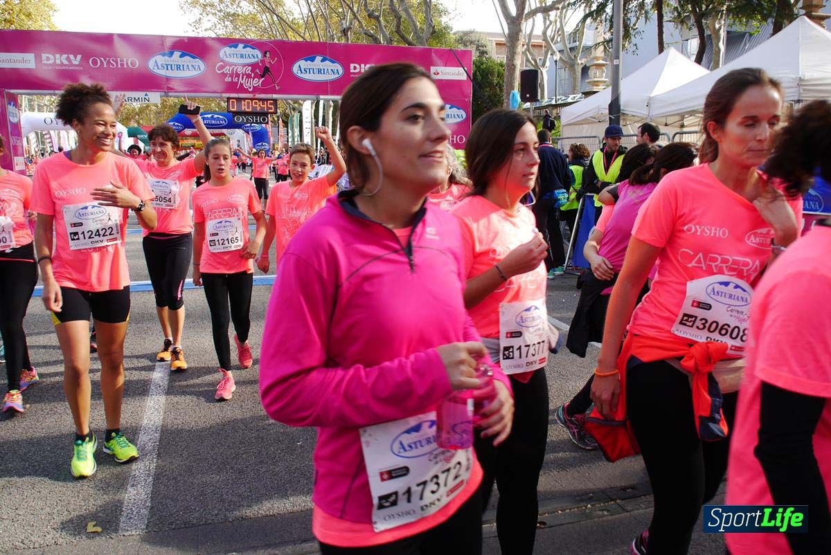 Carrera de la Mujer Barcelona desde 1h 9 min hasta 1h 13 seg