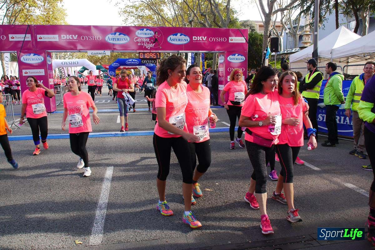 Carrera de la Mujer Barcelona desde 1h 9 min hasta 1h 13 seg