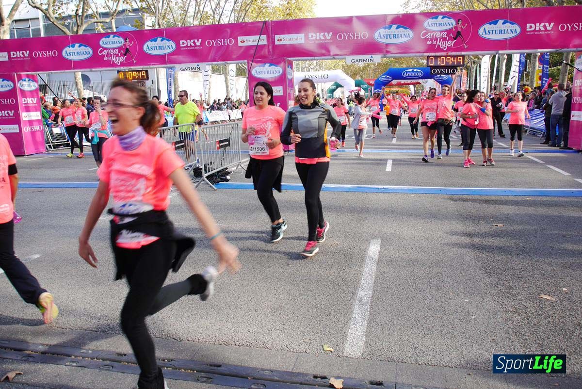 Carrera de la Mujer Barcelona desde 1h 9 min hasta 1h 13 seg