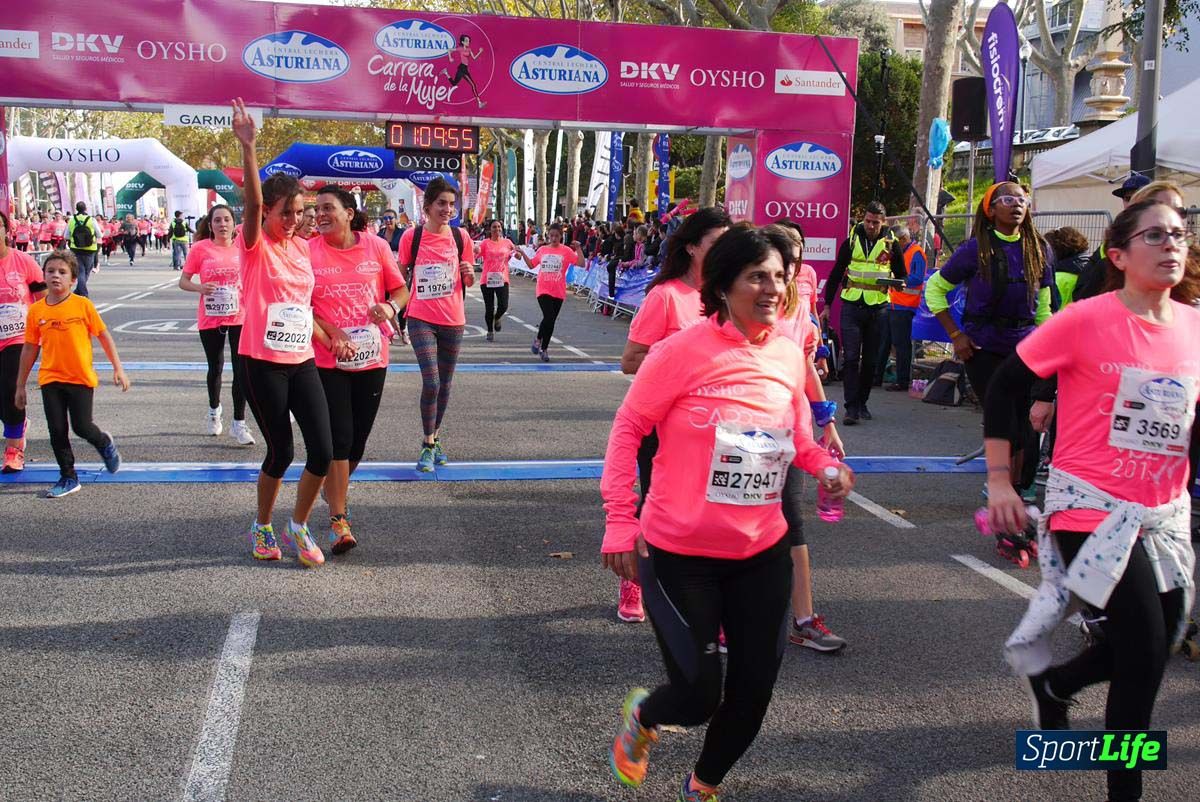 Carrera de la Mujer Barcelona desde 1h 9 min hasta 1h 13 seg