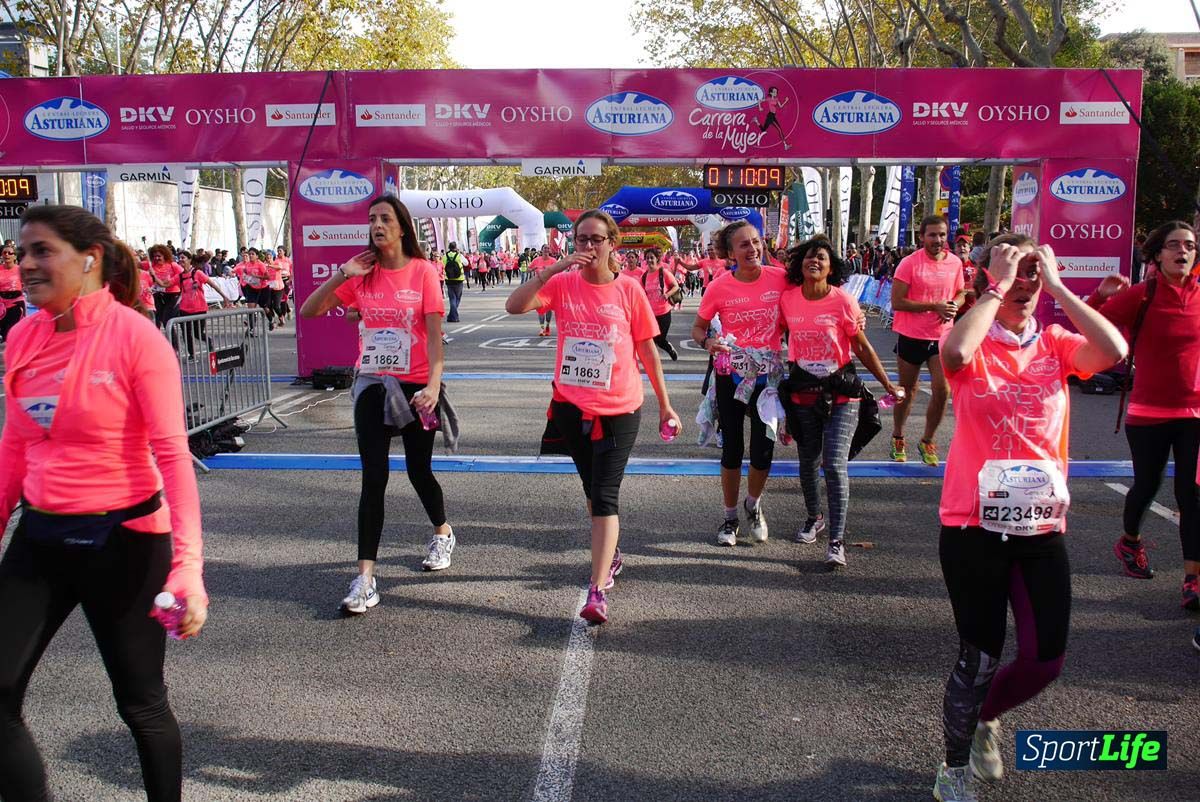 Carrera de la Mujer Barcelona desde 1h 9 min hasta 1h 13 seg