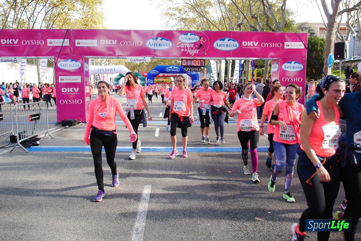 Carrera de la Mujer Barcelona desde 1h 9 min hasta 1h 13 seg