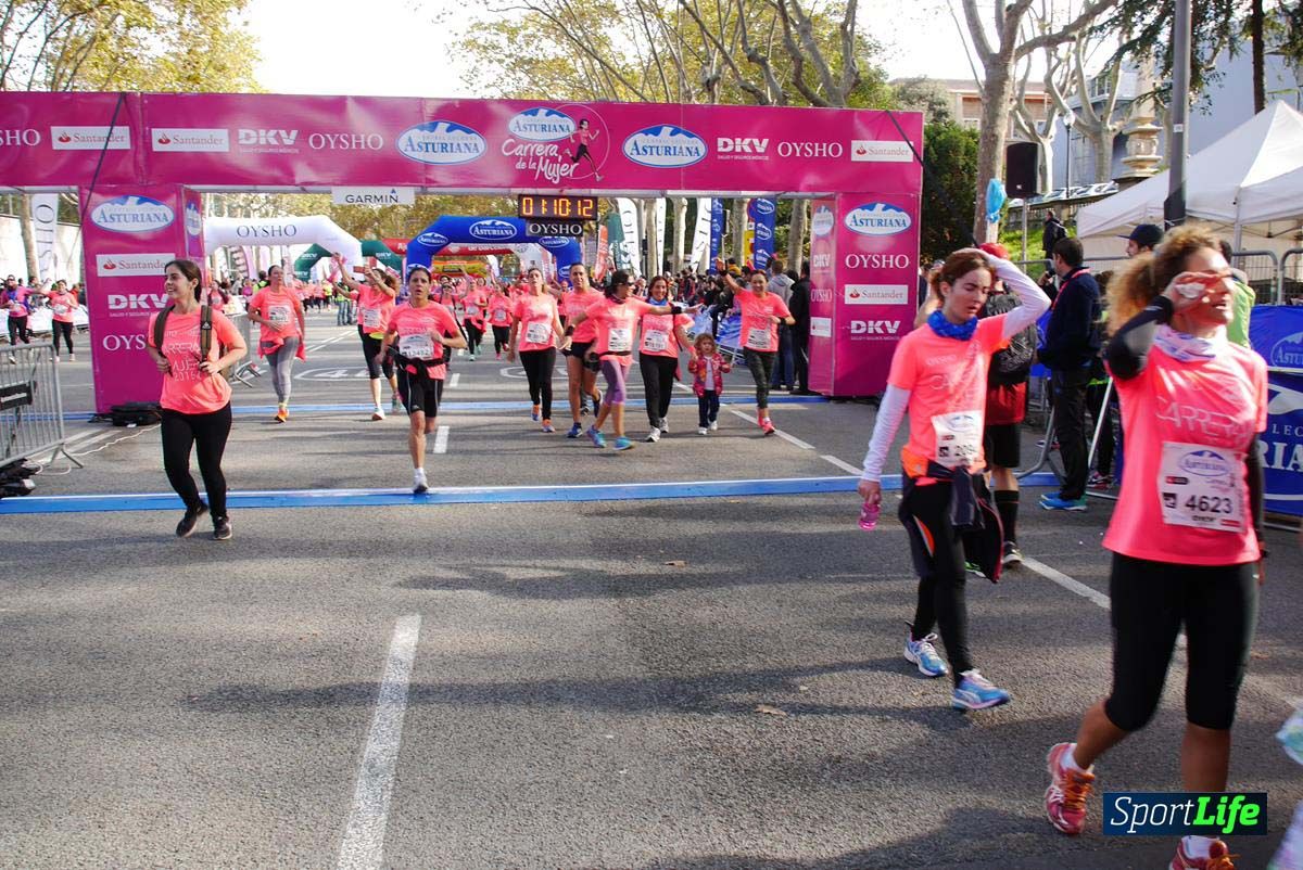Carrera de la Mujer Barcelona desde 1h 9 min hasta 1h 13 seg