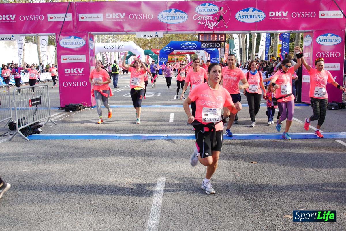 Carrera de la Mujer Barcelona desde 1h 9 min hasta 1h 13 seg