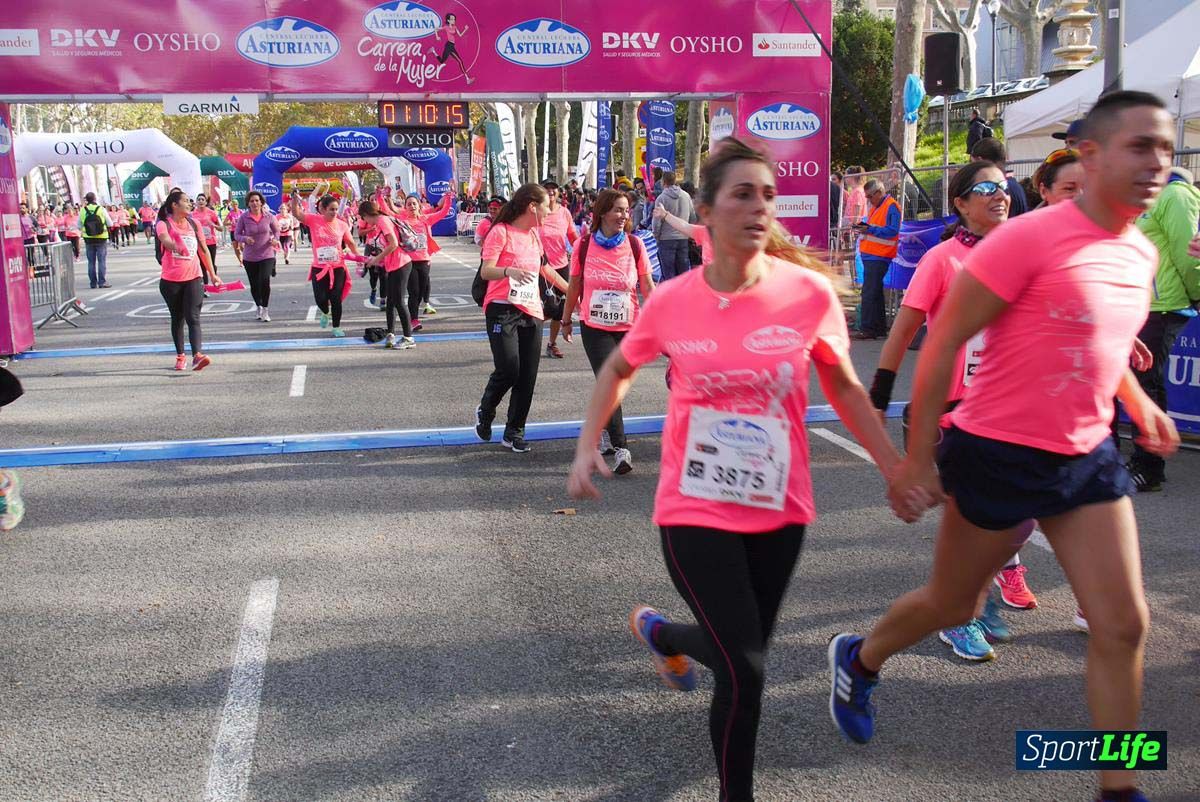 Carrera de la Mujer Barcelona desde 1h 9 min hasta 1h 13 seg