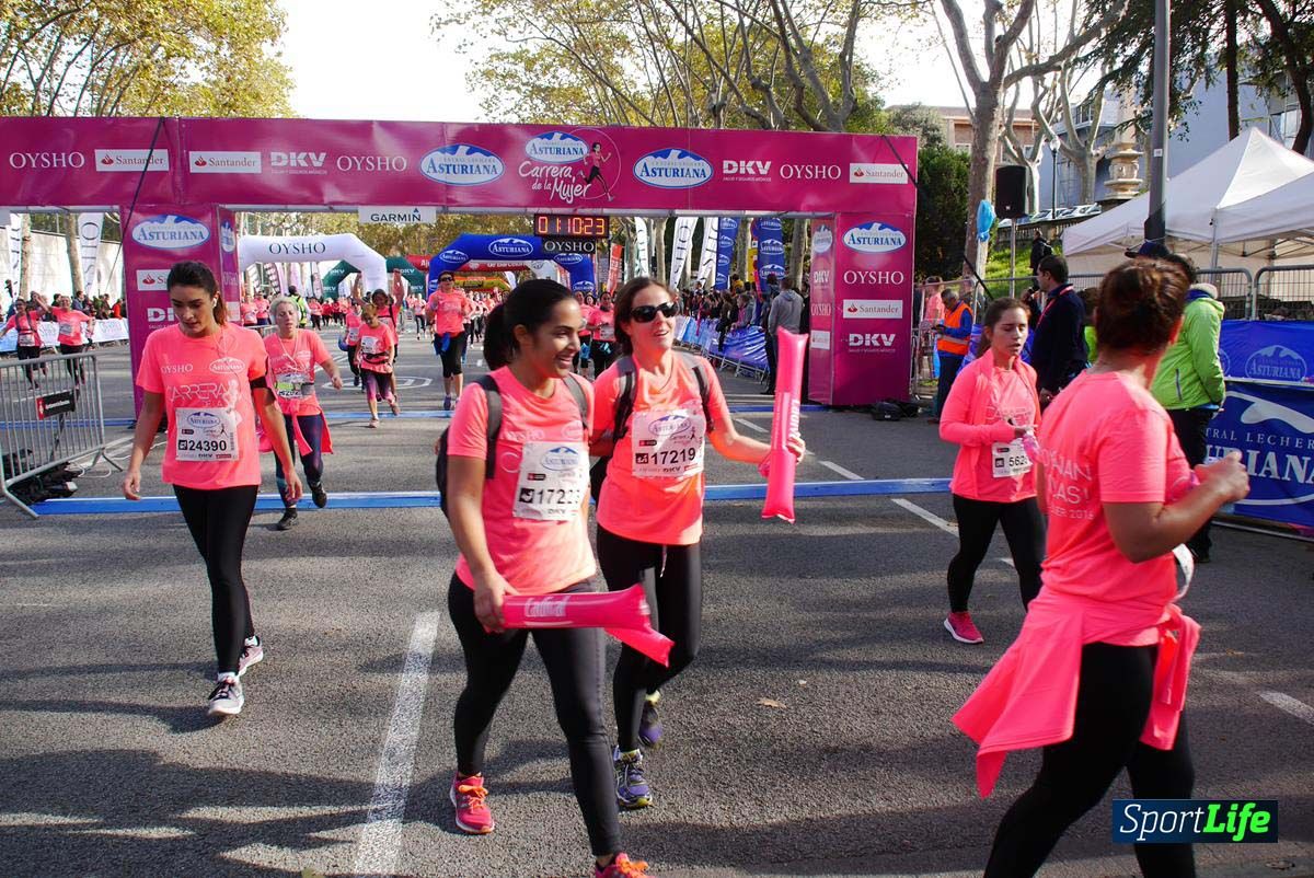 Carrera de la Mujer Barcelona desde 1h 9 min hasta 1h 13 seg