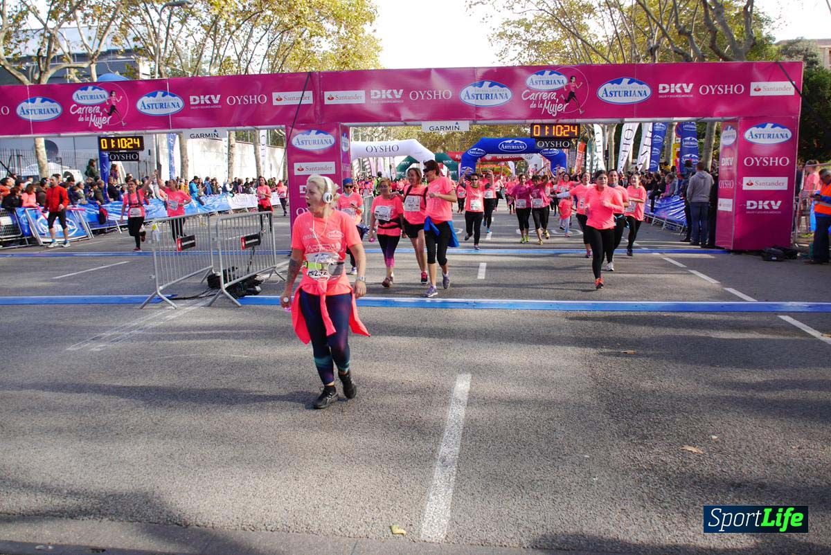 Carrera de la Mujer Barcelona desde 1h 9 min hasta 1h 13 seg
