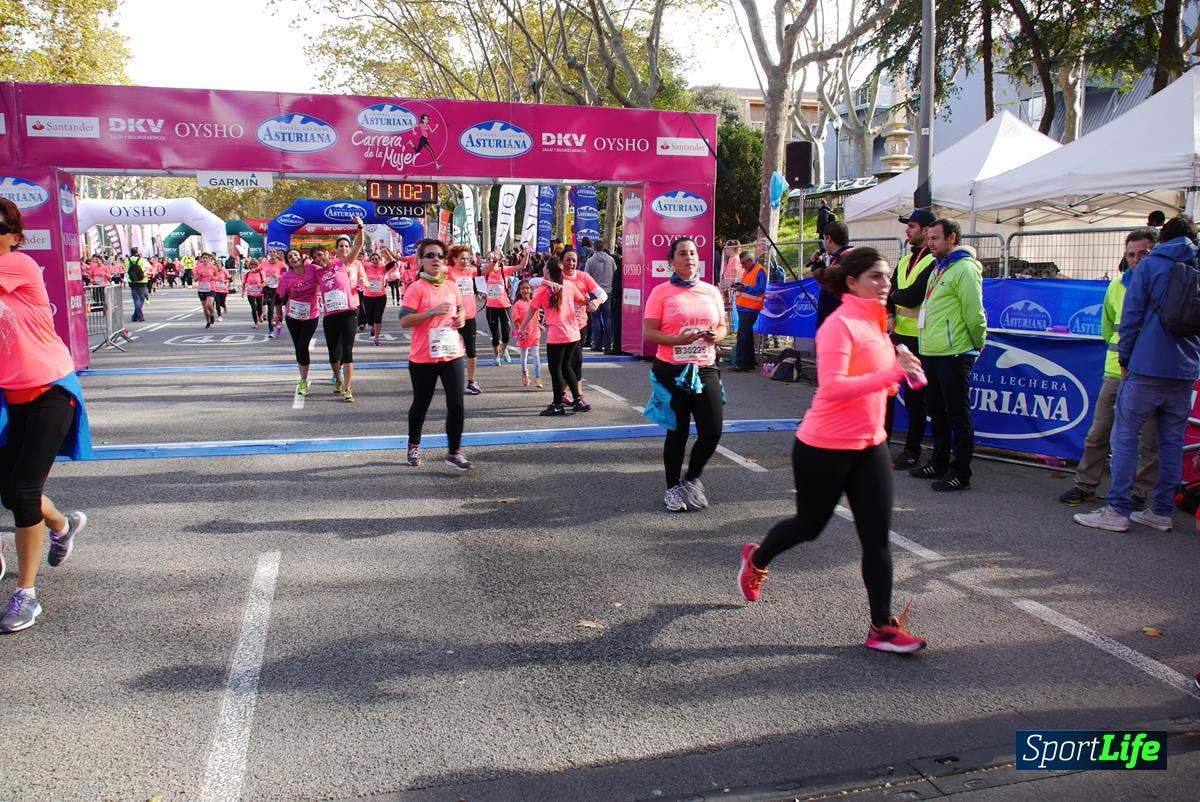 Carrera de la Mujer Barcelona desde 1h 9 min hasta 1h 13 seg