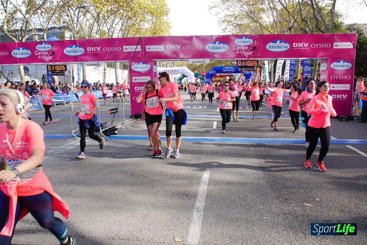 Carrera de la Mujer Barcelona desde 1h 9 min hasta 1h 13 seg