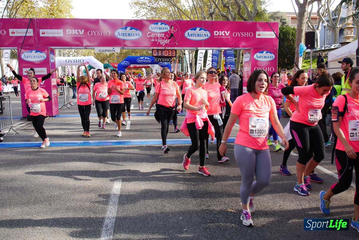 Carrera de la Mujer Barcelona desde 1h 9 min hasta 1h 13 seg