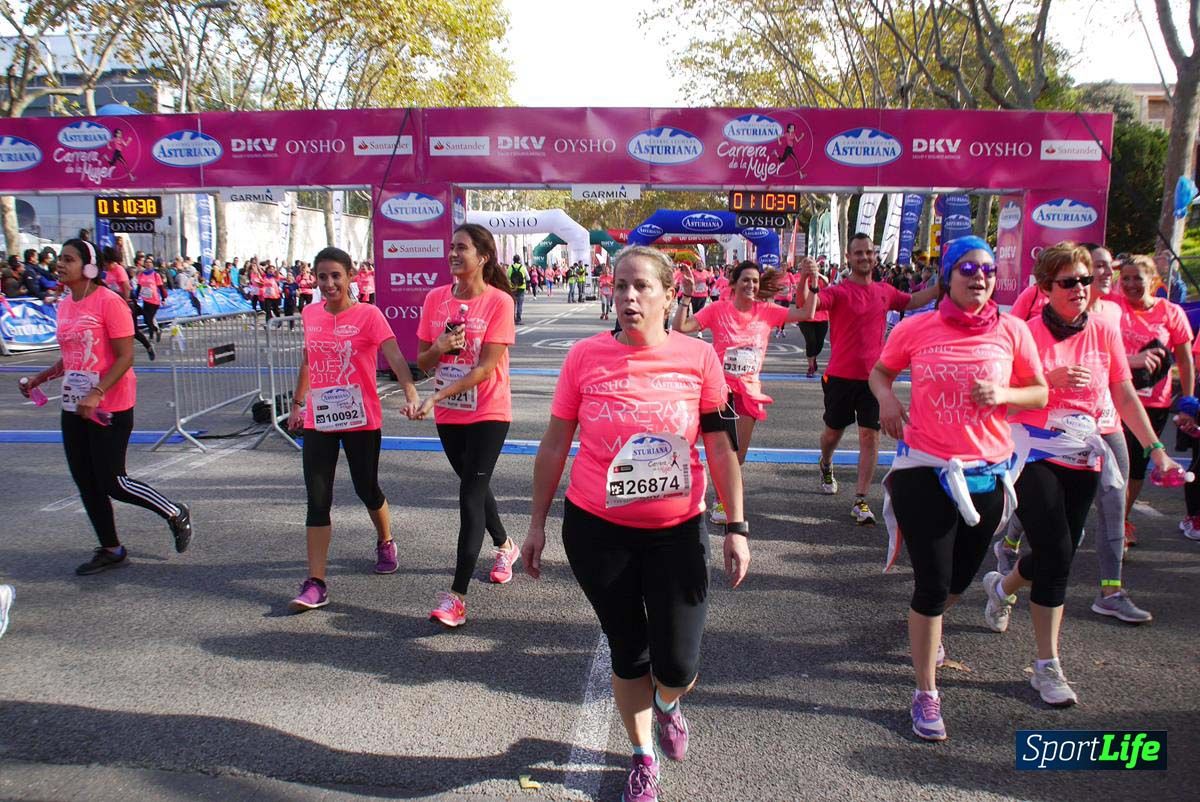 Carrera de la Mujer Barcelona desde 1h 9 min hasta 1h 13 seg