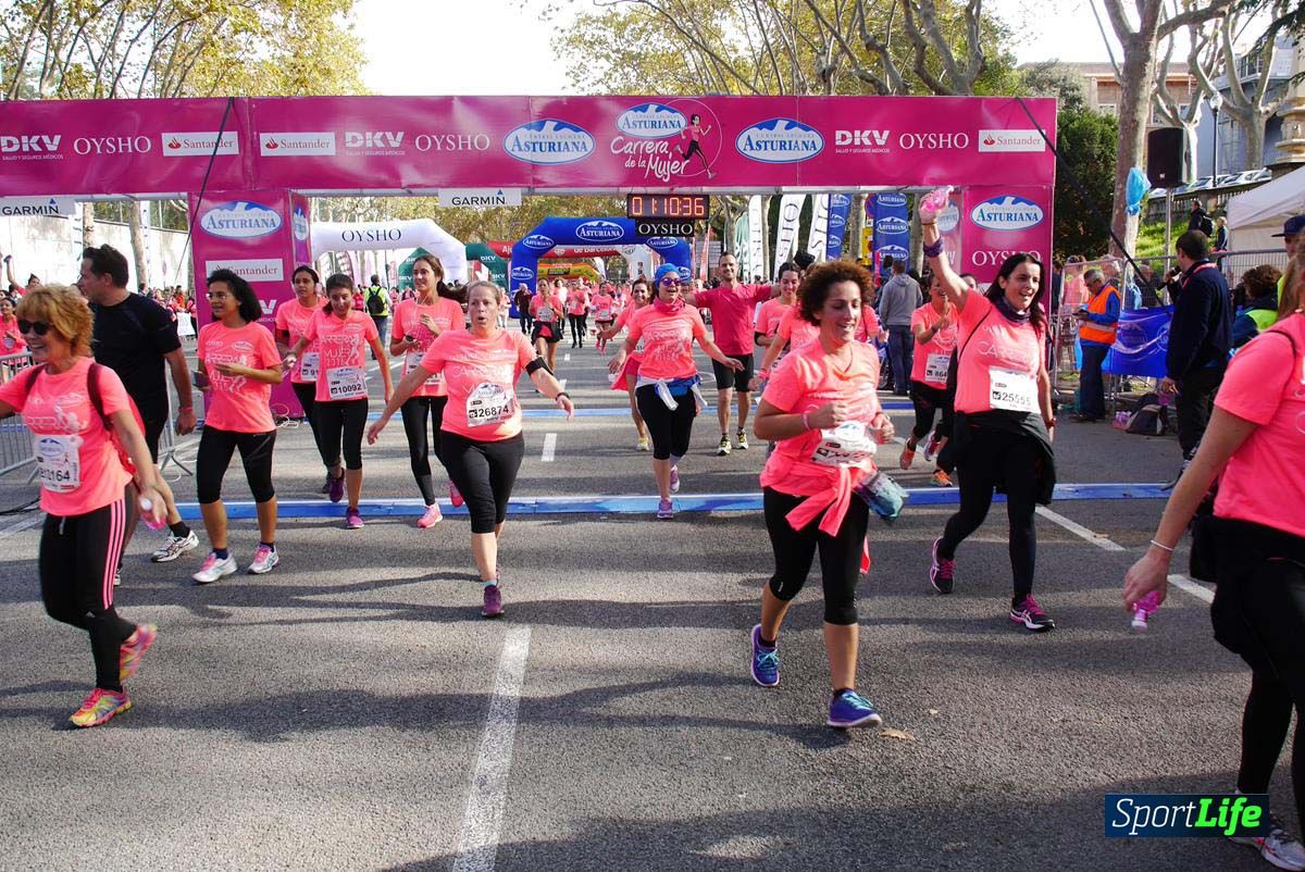 Carrera de la Mujer Barcelona desde 1h 9 min hasta 1h 13 seg