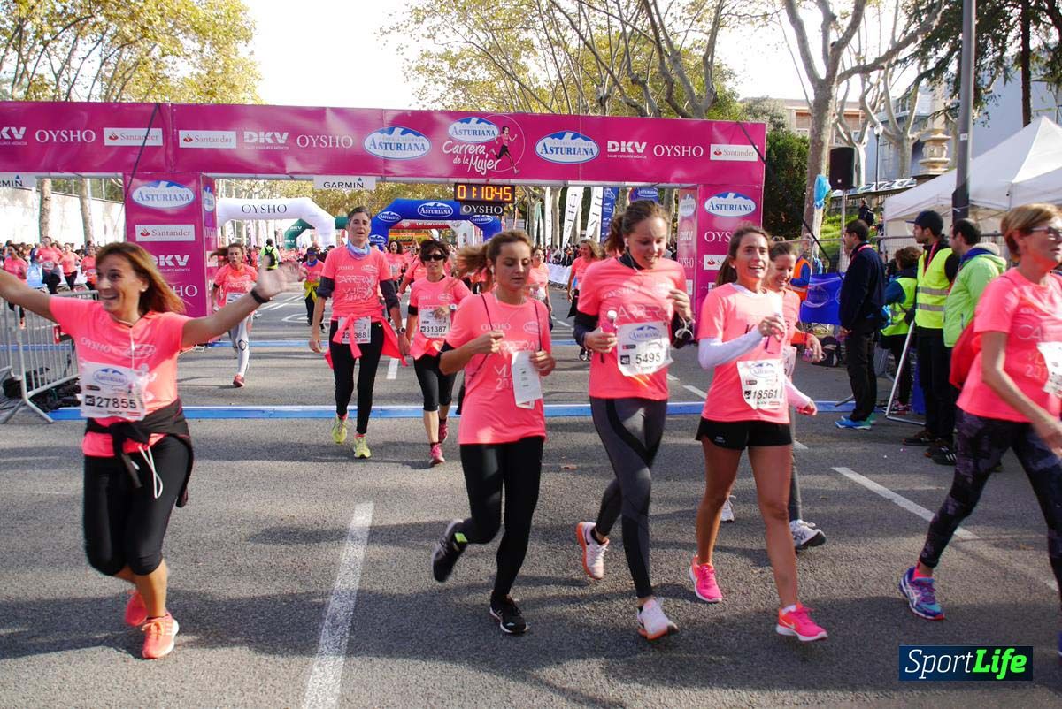 Carrera de la Mujer Barcelona desde 1h 9 min hasta 1h 13 seg