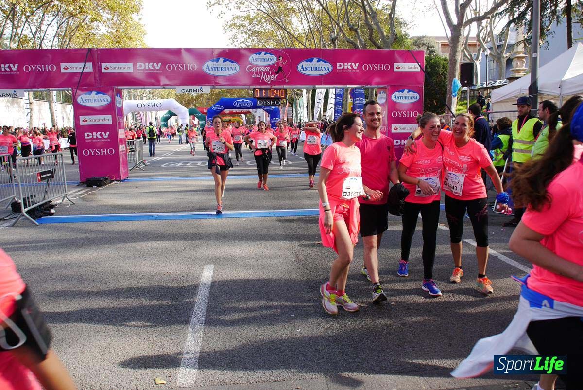 Carrera de la Mujer Barcelona desde 1h 9 min hasta 1h 13 seg