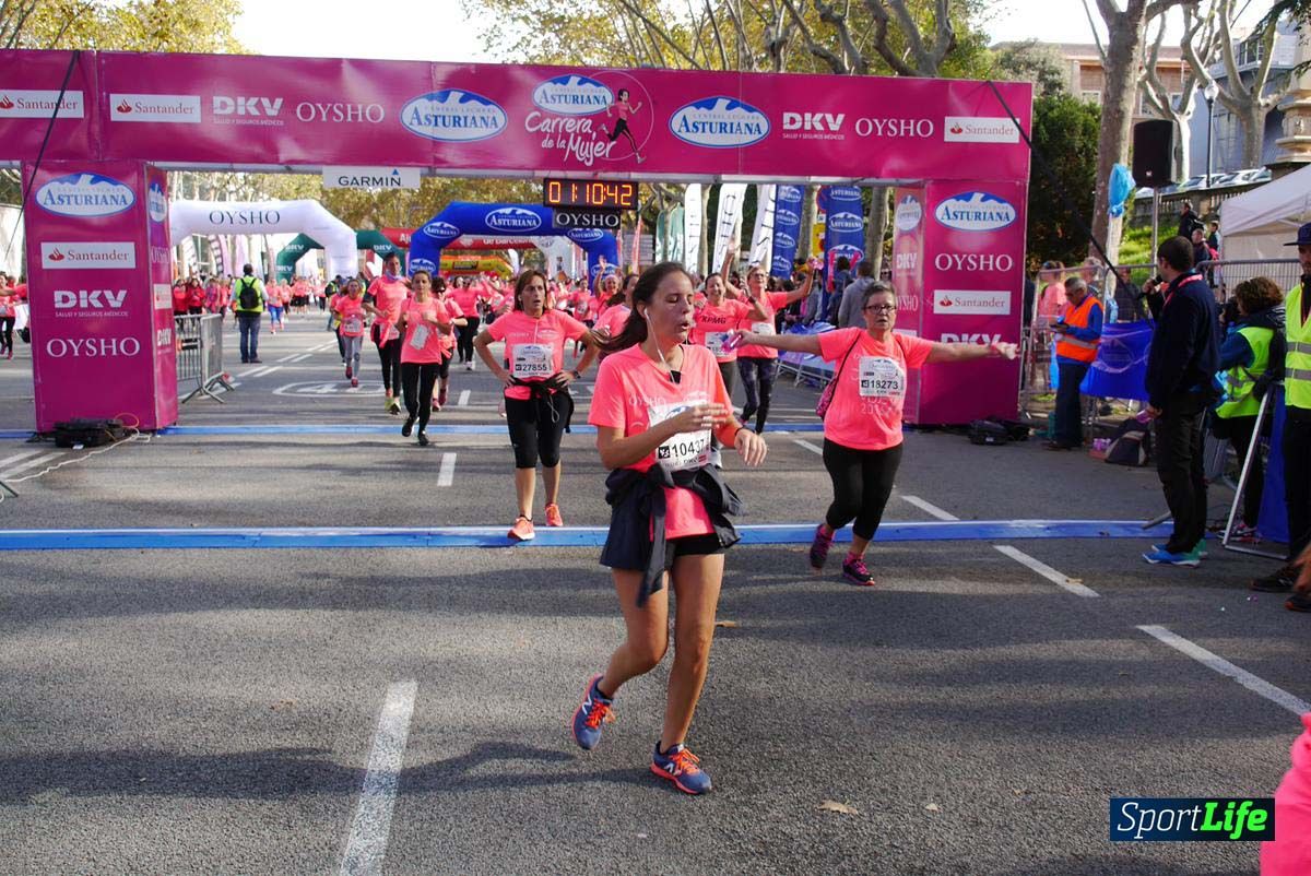 Carrera de la Mujer Barcelona desde 1h 9 min hasta 1h 13 seg