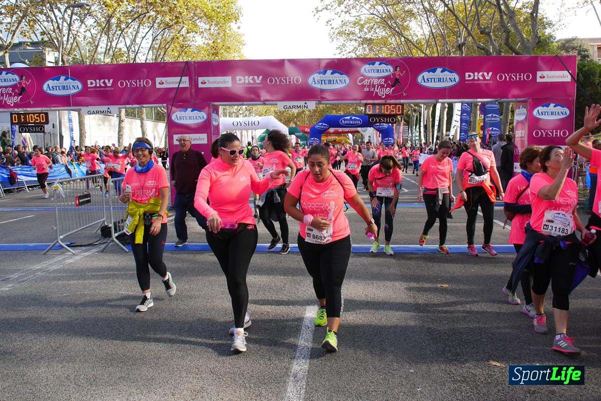 Carrera de la Mujer Barcelona desde 1h 9 min hasta 1h 13 seg