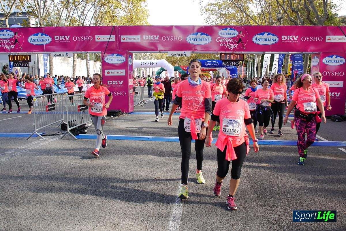 Carrera de la Mujer Barcelona desde 1h 9 min hasta 1h 13 seg