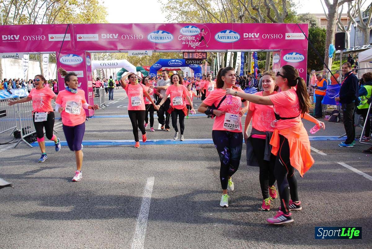 Carrera de la Mujer Barcelona desde 1h 9 min hasta 1h 13 seg