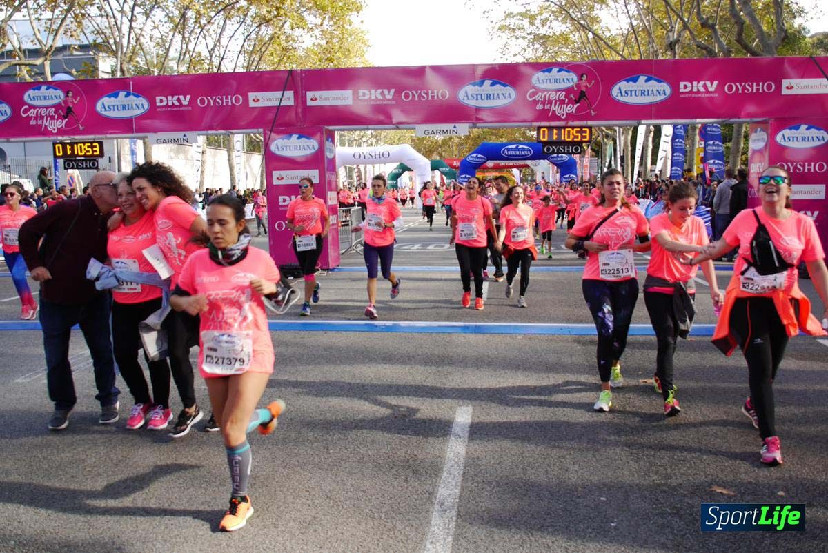 Carrera de la Mujer Barcelona desde 1h 9 min hasta 1h 13 seg