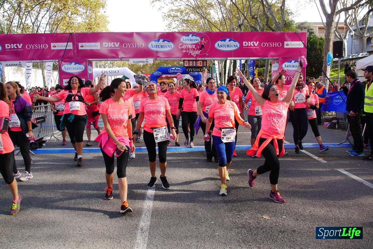 Carrera de la Mujer Barcelona desde 1h 9 min hasta 1h 13 seg