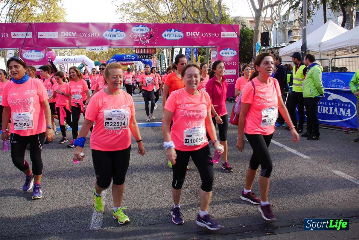 Carrera de la Mujer Barcelona desde 1h 9 min hasta 1h 13 seg