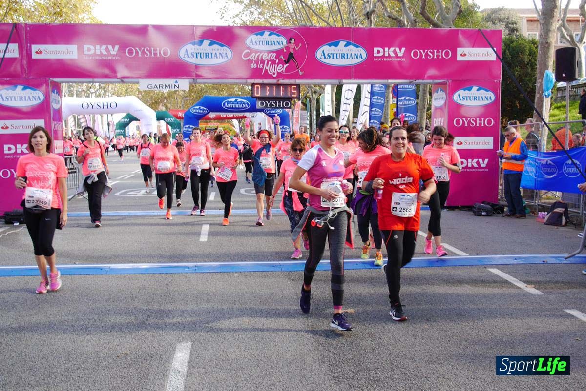 Carrera de la Mujer Barcelona desde 1h 9 min hasta 1h 13 seg