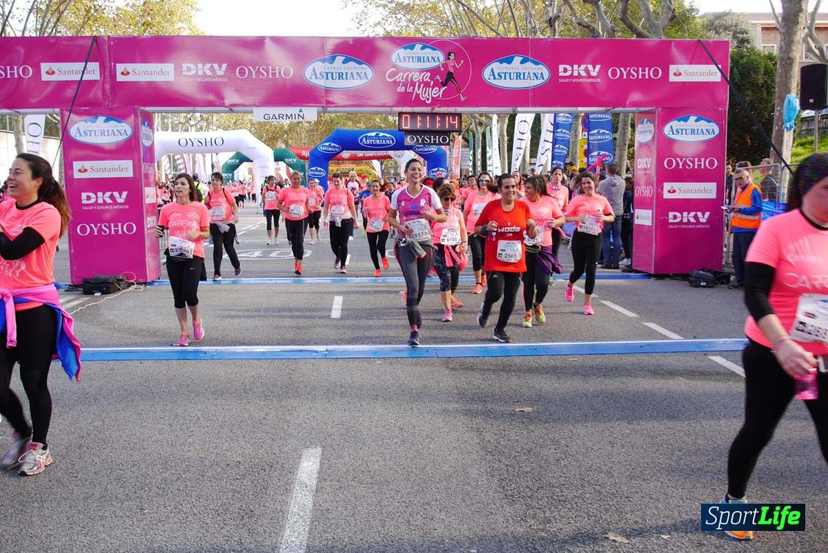 Carrera de la Mujer Barcelona desde 1h 9 min hasta 1h 13 seg