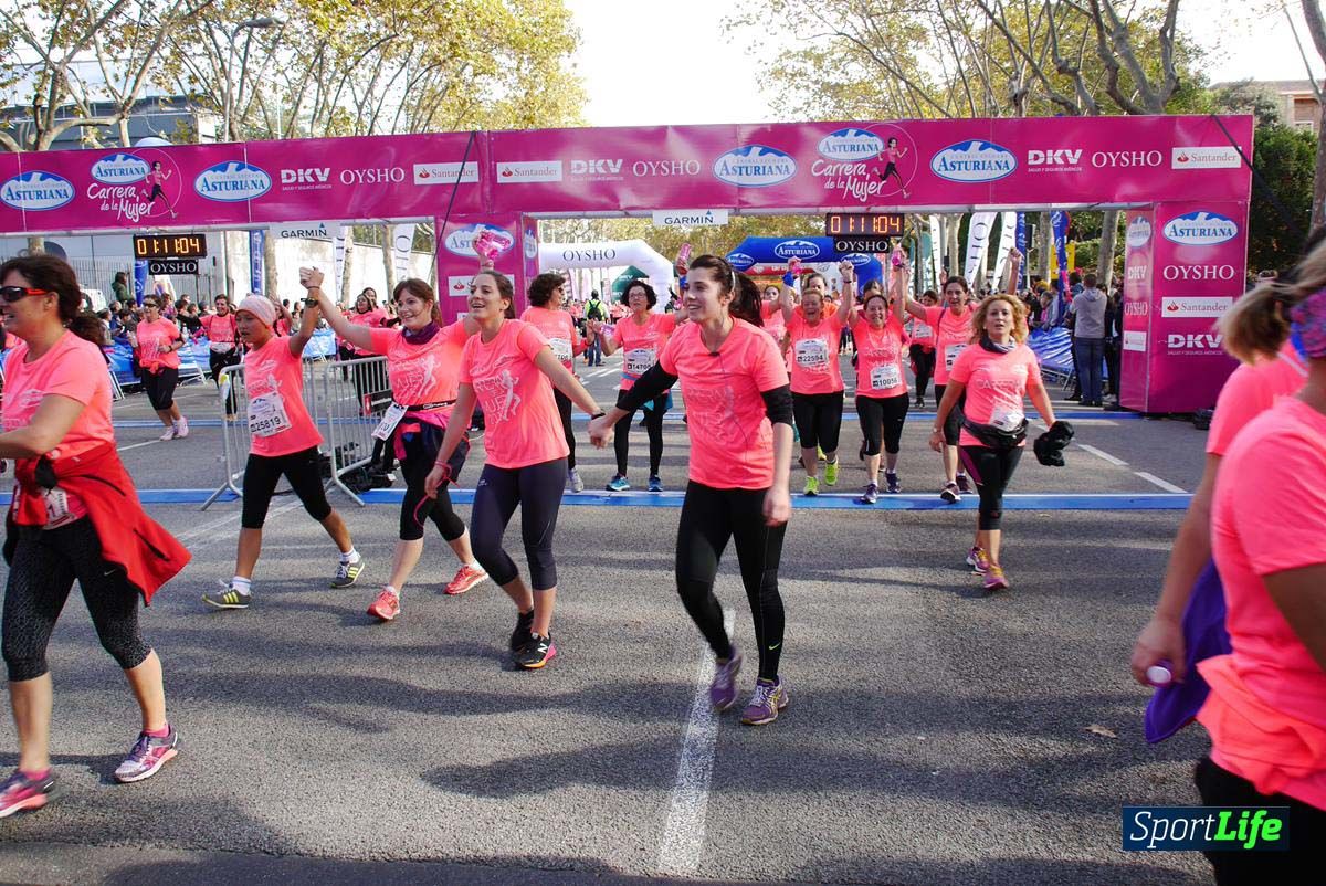 Carrera de la Mujer Barcelona desde 1h 9 min hasta 1h 13 seg