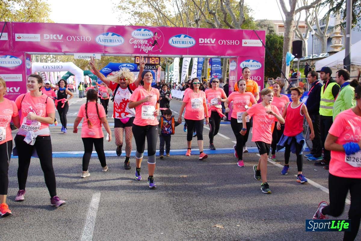 Carrera de la Mujer Barcelona desde 1h 9 min hasta 1h 13 seg