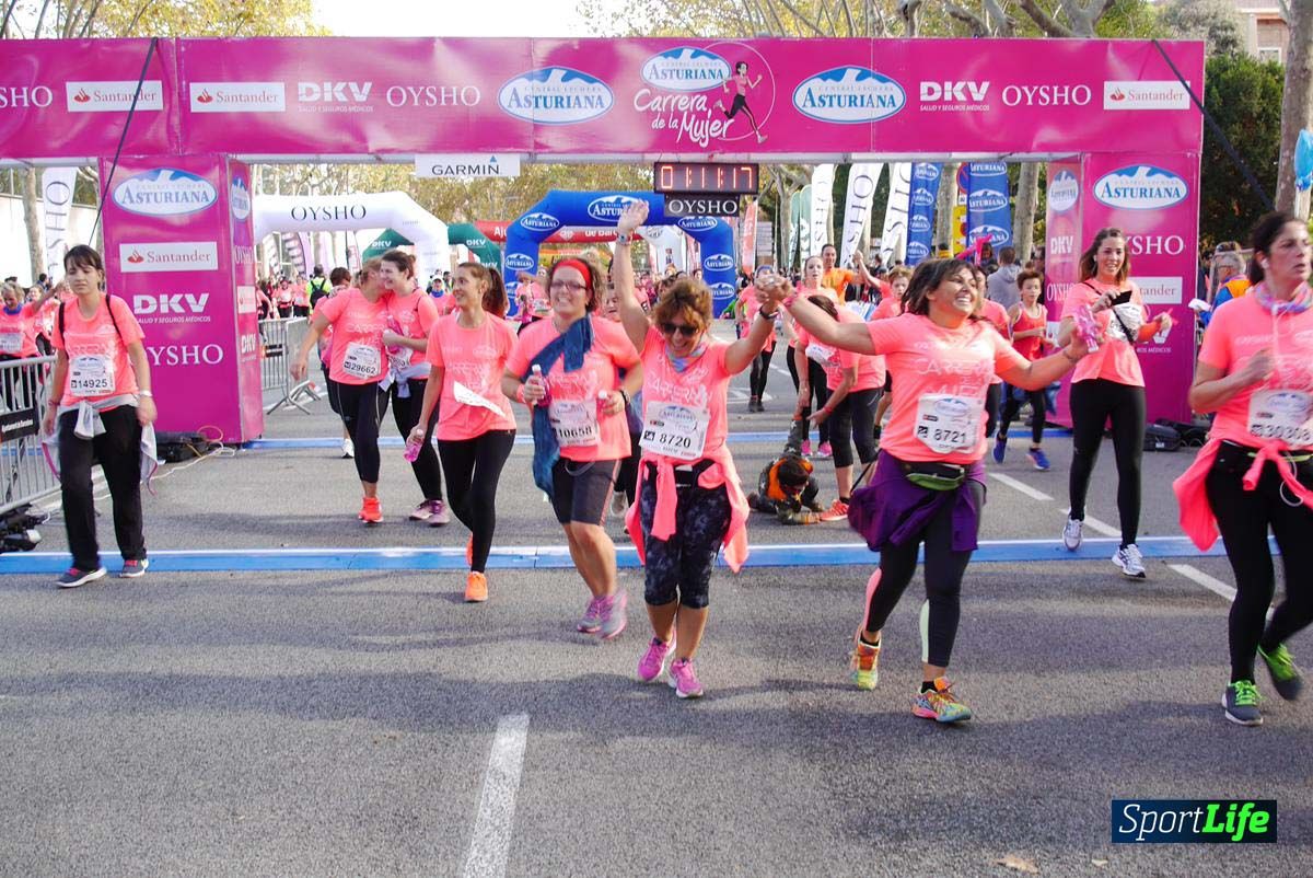 Carrera de la Mujer Barcelona desde 1h 9 min hasta 1h 13 seg